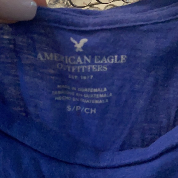 Blue T-Shirt from American Eagle - Picture 2 of 3